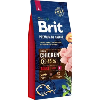 Brit Premium by Nature ADULT L 15 kg