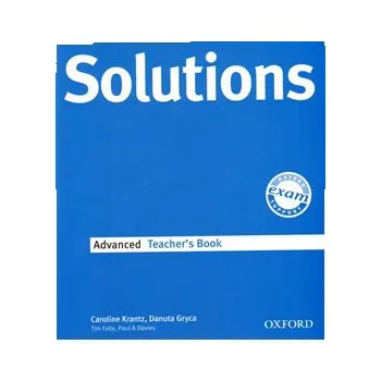 Anglický jazyk Maturita Solutions Advanced Teacher´s Book