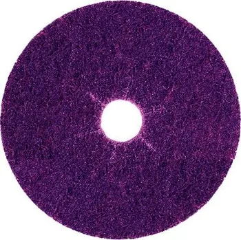 Brusný kotouč Výsek rounový 6924 SCM s otvorem, fialová/fialová, ExtraCoarse K46, 125mm
