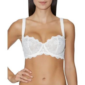 Podprsenka Podprsenka bardotka Aubade, Velikost 90E, Barva smetanová