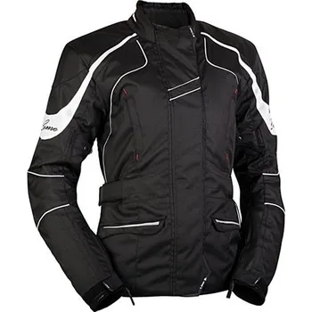 Moto bunda MBW NIKITA - dámská textilní moto bunda černá