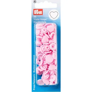 Patentky Prym srdíčka "Color Snaps" 393318