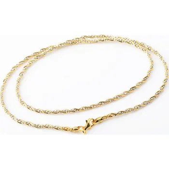 Náhrdelník Dámský pletený stříbrný náhrdelník 62617F 42 cm