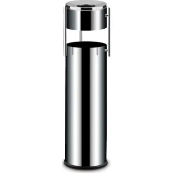 Odpadkový koš Odpadkový koš s popelníkem nerez matný