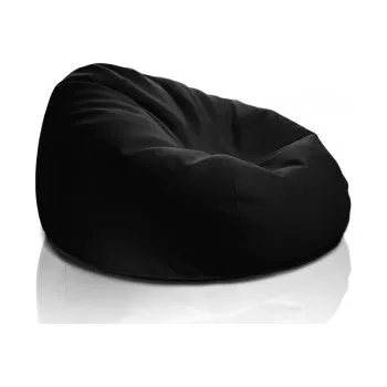 Sedací pytel SakyPaky SakyPaky Sedací vak Želva - italská eko kůže 10 černá eko