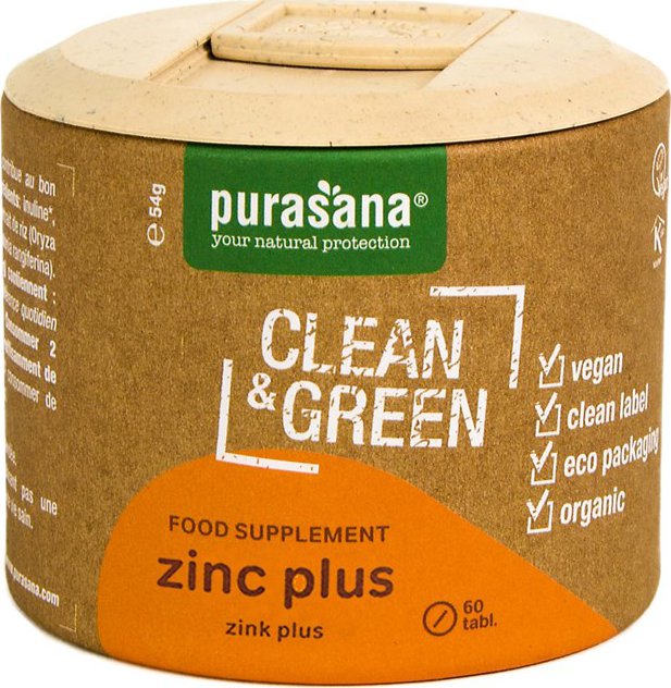 Purasana Zinc Plus Bio 60 tbl. Zbozi.cz