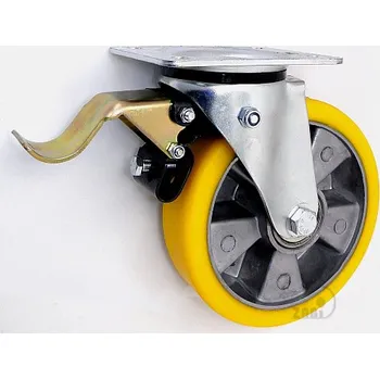 Příslušenství k zahradní technice Polyuretanové kolo 180 mm otočná vidlice