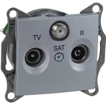 Elektrická zásuvka Schneider Sedna SDN3501360 alu