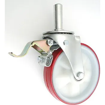 Pojezdové kolečko Plastové kolo 200 mm otočná vidlice s čepem