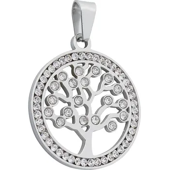 Přívěsek Přívěsek strom života z chirurgické oceli S436100