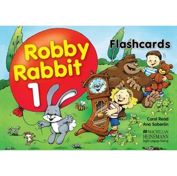 Anglický jazyk Hello Robby Rabbit 1 Flashcards - Carol Read, Ana Soberón
