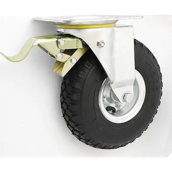 Příslušenství k zahradní technice Pneumatické kolo 260 mm otočná vidlice