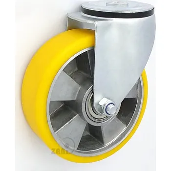 Pojezdové kolečko Polyuretanové kolo 180 mm otočná vidlice