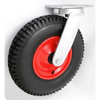 Pojezdové kolečko Pneumatické kolo 400 mm otočná vidlice