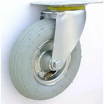 Pojezdové kolečko Pneumatické kolo 200 mm otočná vidlice