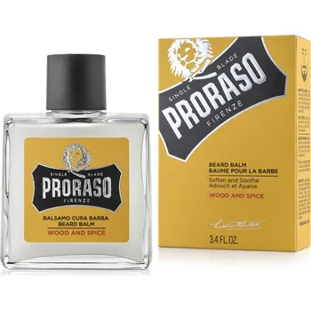 Péče o vousy Proraso  balzám na plnovous dřevo a koření 100 ml