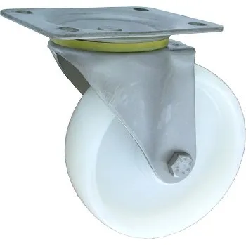 Příslušenství k zahradní technice Plastové kolo 80 mm nerezová otočná vidlice ZABI