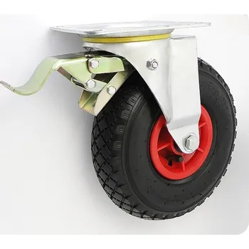Pojezdové kolečko Pneumatické kolo 260 mm otočná vidlice
