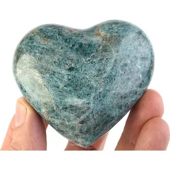 Přírodní kámen Apatit srdce 225g