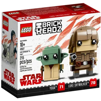 Stavebnice LEGO LEGO BrickHeadz 41627 Luke Skywalker a Yoda
