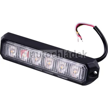 Maják Světlo výstražné LED oranžové PREDATOR 6x3W