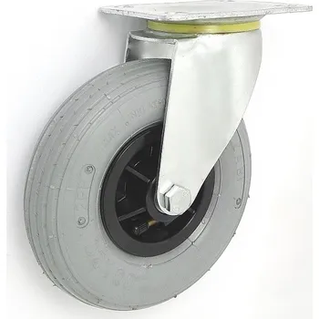 Pojezdové kolečko Pneumatické kolo 200 mm otočná vidlice