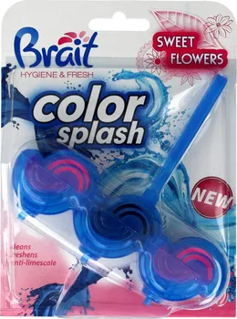 Čisticí prostředek na WC Brait Color splash WC blok 45 g