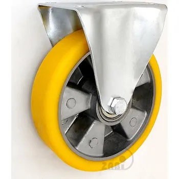 Pojezdové kolečko Polyuretanové kolo 180 mm pevná vidlice