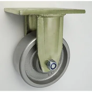 Pojezdové kolečko Litinové kolo 125 mm pevná vidlice s deskou