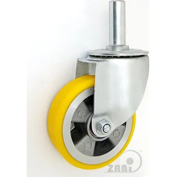 Příslušenství k zahradní technice Polyuretanové kolo 125 mm otočná vidlice