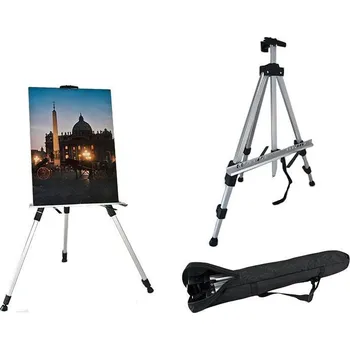 GNT Hliníkový stativ 170 cm stříbrný