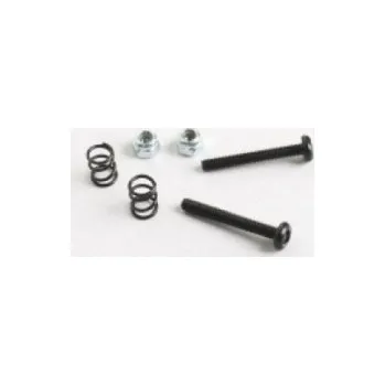 RC vybavení DT4 Přední sloupky nárazníku + pružinky + samojistné matky