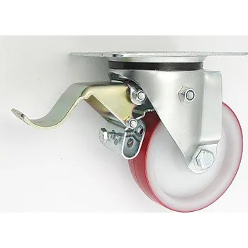 Příslušenství k zahradní technice Plastové kolo 125 mm otočná vidlice s deskou