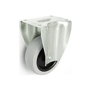 Pojezdové kolečko Nábytkové kolo 75 mm pevná vidlice s deskou