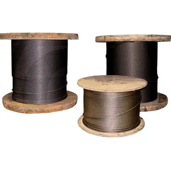 Lany Lesnické ocelové lano průměr 10 mm na lesní naviják metráž