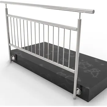 Zábradlí Nerezové zábradlí vertikální, L2000mm, BR, D42,4/d12mm/h1000/L2