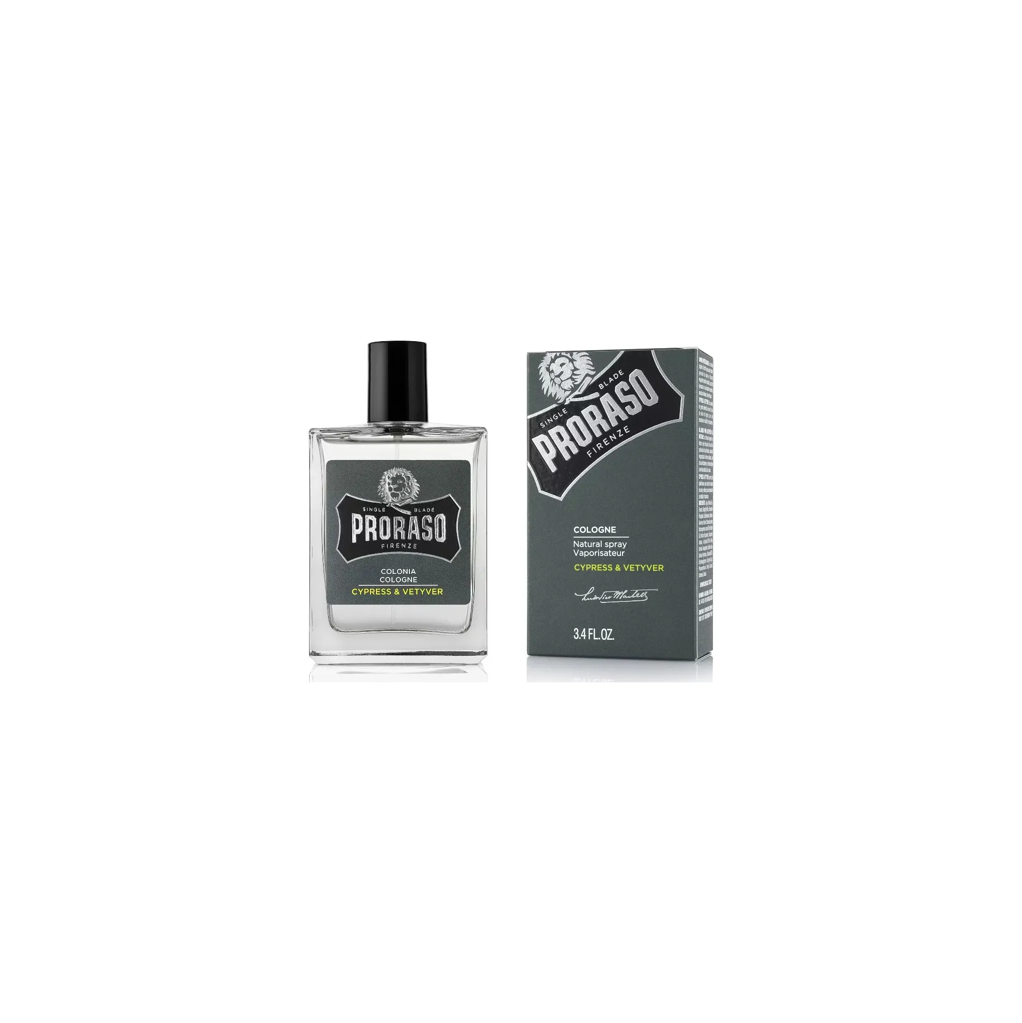 Fotografie 1 -  Proraso kolínská voda cypřiš a vetiver 100 ml