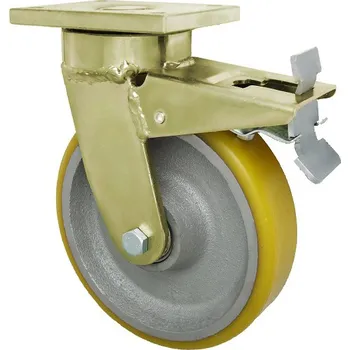 Pojezdové kolečko Polyuretanové kolo 250 mm otočná vidlice