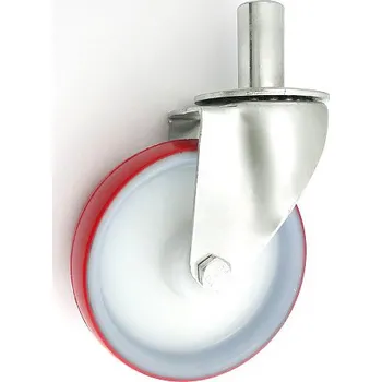 Pojezdové kolečko Plastové kolo 160 mm otočná vidlice s čepem