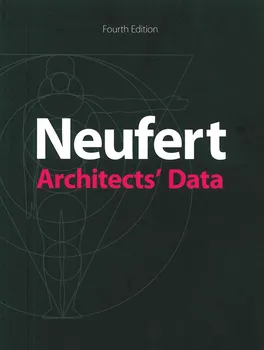 Cizojazyčná kniha Neufert Architects' Data - Ernst Neufert (EN)