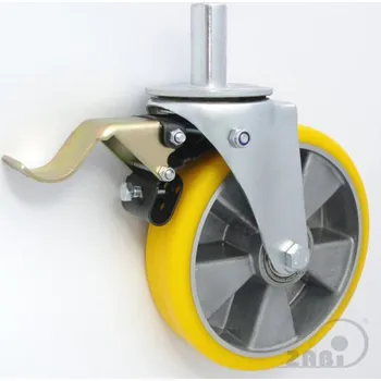 Příslušenství k zahradní technice Polyuretanové kolo 200 mm otočná vidlice