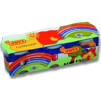 modelína a plastelína JOVI Blandiver 3x 110 g neonová