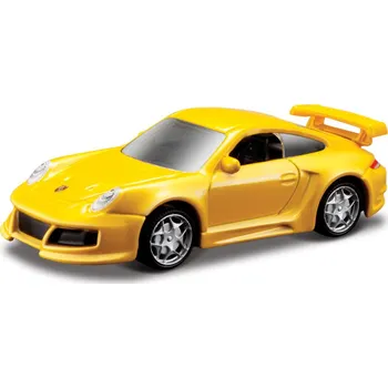Bburago Porsche 911 GT2 1:64 žluté
