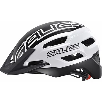 Cyklistická přilba Přilba SALICE Stelvio white/black matt 52-60 cm