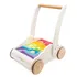 Dřevěná hračka Le Toy Van Petilou vozík s duhovými kostkami