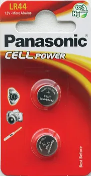 Článková baterie Panasonic A76/LR44/V13GA 2BP