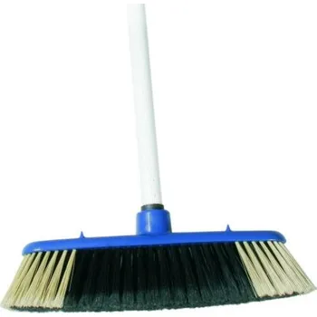 Smeták Smeták plastový s holí 120 cm, mix barev