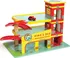 Dřevěná hračka Le Toy Van garáž Dino's Red