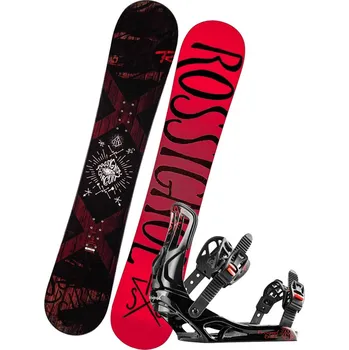 Snowboard Rossignol Circuit Wide + Battle pánský snowboard set 156