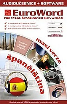 Španělský jazyk Euroword - španělština maxi - CD - Eddica